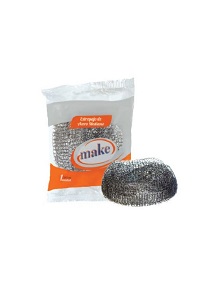 MAKE ESTROPAJO INOX.15G X1