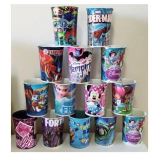 VASO NIÑO PLAST. PERSONAJ