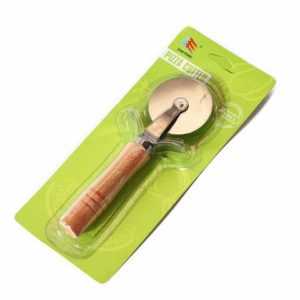 CORTA PIZZA INOX. 21CM.