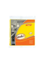 MAKE PAÑO 38X40 AMAR. X1 395