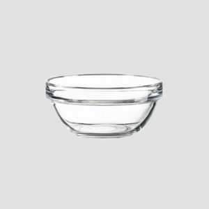BOWL VID.HORNO  RED.23CM.