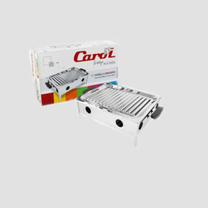 PARRILLA BRASERO INOX. A/NEG.