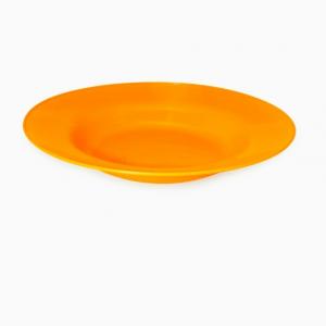 PLATO HONDO PLASTICO 20 CM RED