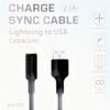 CABLE IPHONE 1M-USB-ICO4