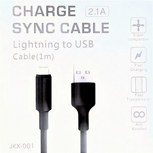 CABLE IPHONE 1M-USB-ICO4