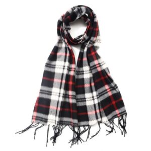 BUFANDA POLAR CUADRO 30X150