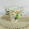 JARRO MUG CONICO DECORADO