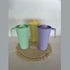 JARRA CON TAPA PASTEL 1.125L