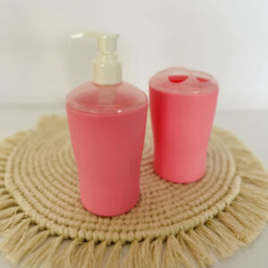 DISPENSER + PORTA CEPILLO PLAS