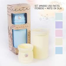 JGO. MATE X2 LISO PASTELES CAJ