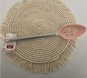 CUCHARA LEGUM NYLON+ACERO PAST