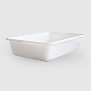 BATEA RECT. PLAST.CHICA 21X18
