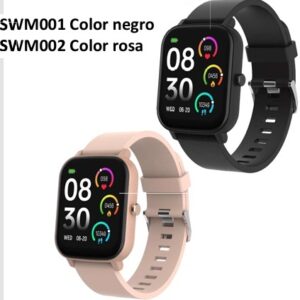 RELOJ PULS. SMART RECT. COLOR